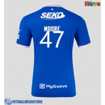 Fotballdrakt Herre Rangers Mikey Moore #47 Hjemmedrakt 2025-26 Kortermet